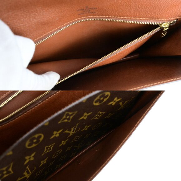 LOUIS VUITTON Monceau 28 Hand Bag Monogram Leather Brown M51185 70YG720 - Picture 12 of 14